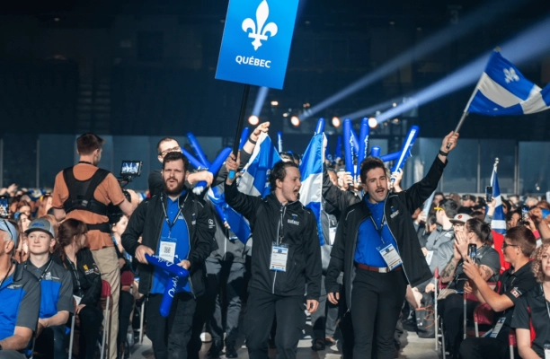 Webdiffusion des cérémonies - Équipe Québec