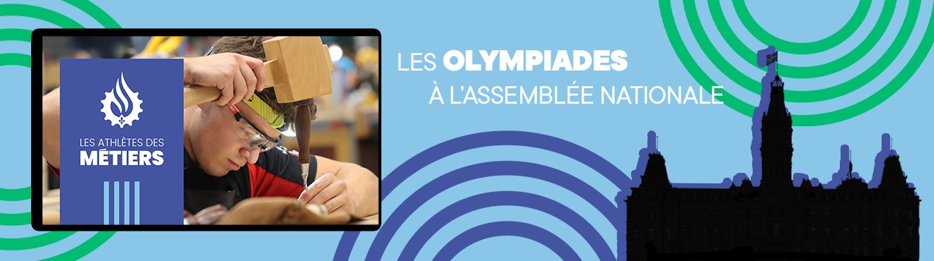 L’exposition Les athlètes des métiers est ouverte au public du 19 mai au 27 juin 2026 à l'Agora du pavillon d’accueil de l’Assemblée nationale du Québec